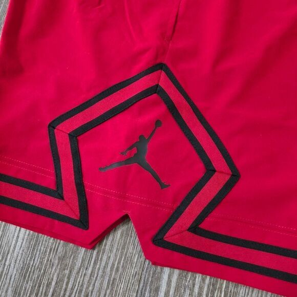Nike Air Jordan Diamond Dri-FIT Woven Shorts Bred Black Medium M FQ2989-687 New - Picture 10 of 16